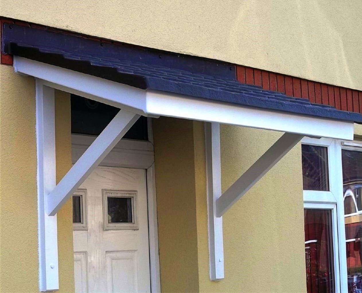 How to make an awning for a door